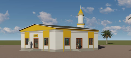 مسجد وبئر 100 م2